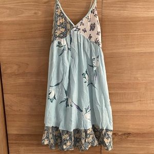 Beautiful Patterned Free People Dress • Size S